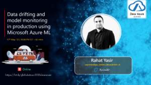 Data drifting and AI Model monitoring in production using Azure ML